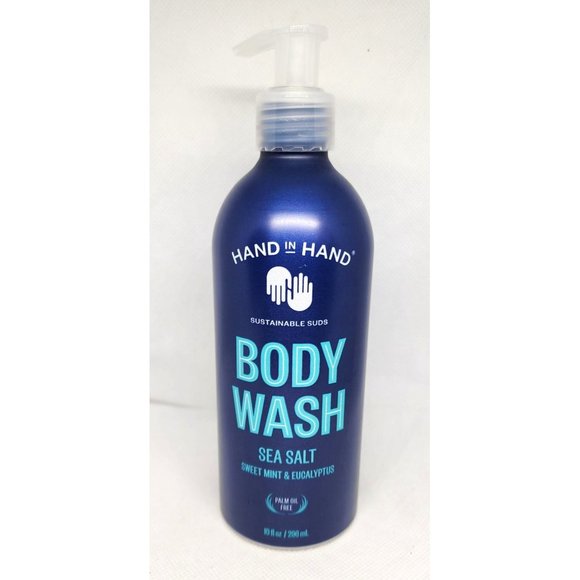 Hand In Hand Sustainable Suds Sea Salt Sweet Mint & Eucalyptus Body Wash - Picture 11 of 11